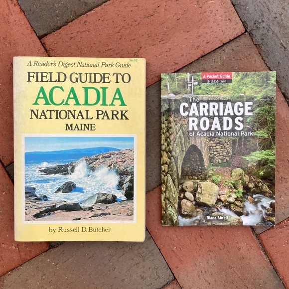 2 Acadia National Park Guides Downeast Carriage Road Maine Nature Outdoor - Picture 1 of 17